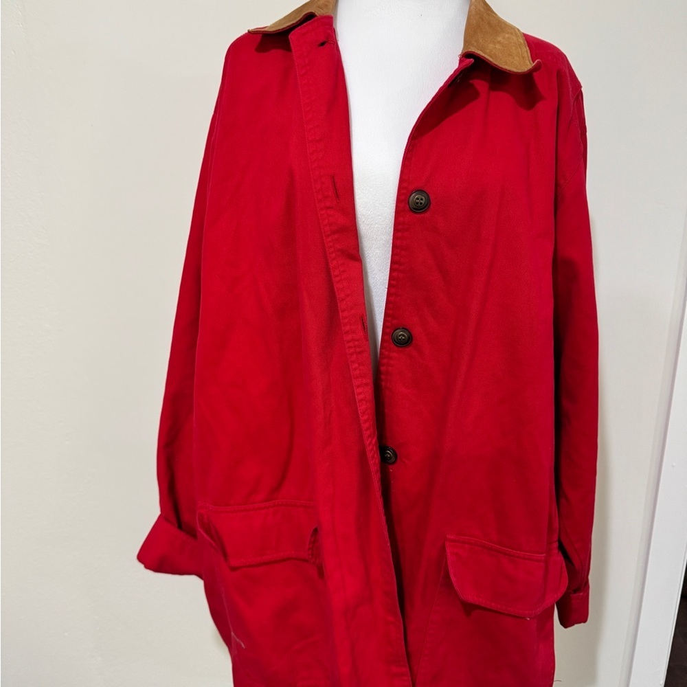 Vintage Red boundary waters barn jacket 1X - Picture 2 of 6